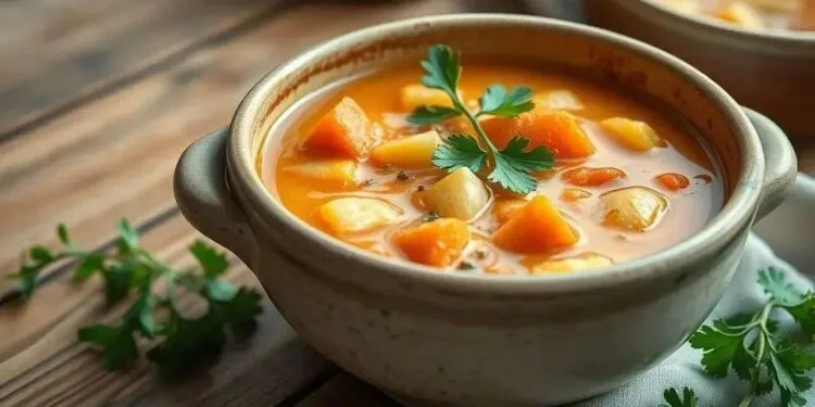 Sopa cenoura batata: receita que aquece o coração e fortalece a imunidade