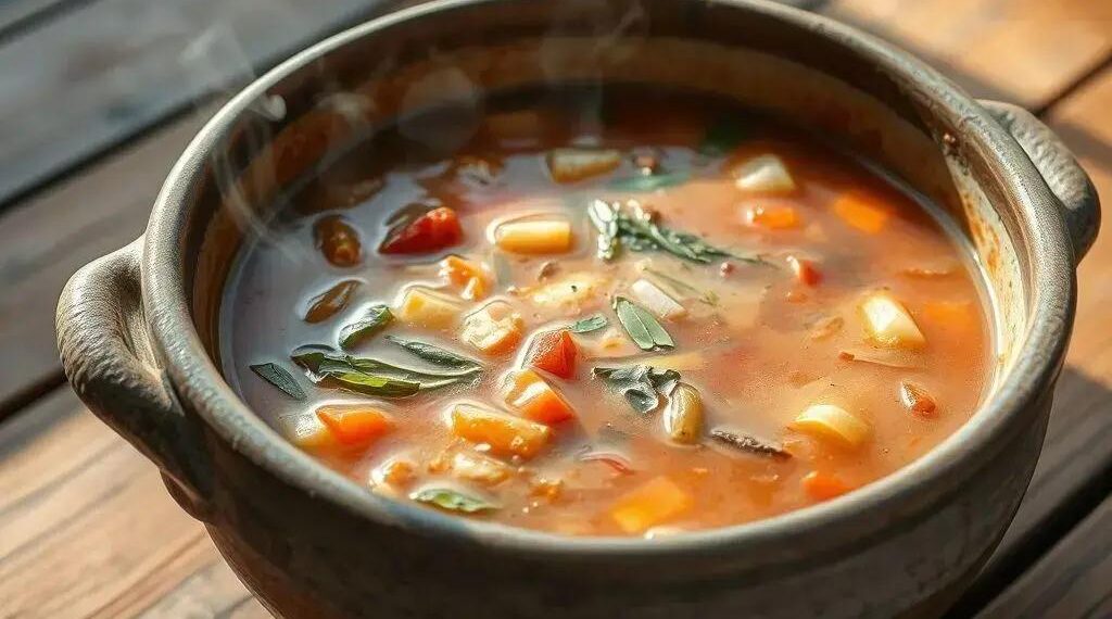 Sopa com caldo grosso: o segredo para pratos mais saborosos e nutritivos