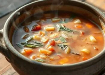 Sopa com caldo grosso: o segredo para pratos mais saborosos e nutritivos