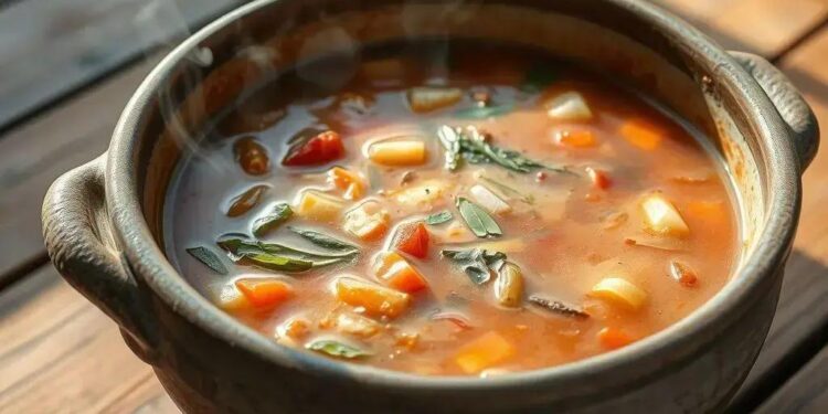 Sopa com caldo grosso: o segredo para pratos mais saborosos e nutritivos