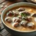 Sopa cremosa de carne: o segredo para um jantar reconfortante em 30 minutos