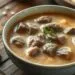 Sopa cremosa de carne: o segredo para um jantar reconfortante em 30 minutos