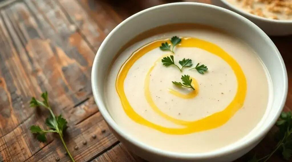 Sopa cremosa de mandioquinha: receita que aquece o coração em dias frios