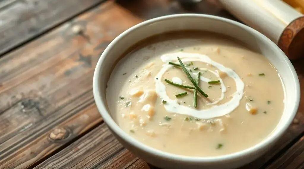 Sopa de alho-poró cremosa: o segredo para um jantar reconfortante e sofisticado