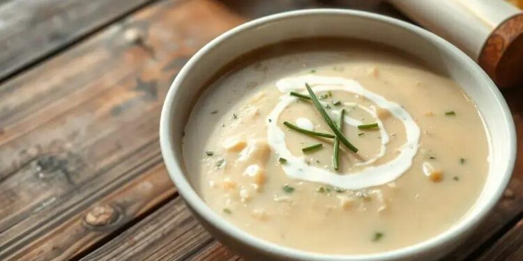 Sopa de alho-poró cremosa: o segredo para um jantar reconfortante e sofisticado