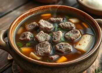 Sopa de carne de sol: o segredo nordestino para dias frios e fome de verdade