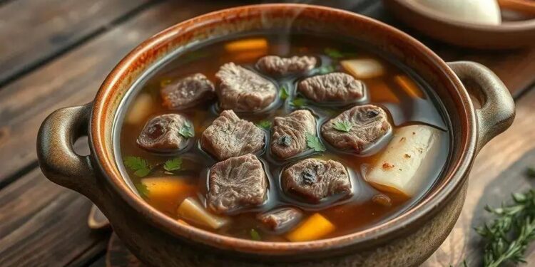 Sopa de carne de sol: o segredo nordestino para dias frios e fome de verdade