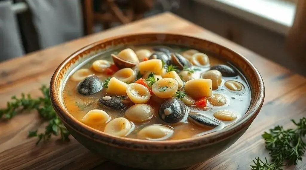 Sopa de conchinha: o segredo da receita que conquista toda a família