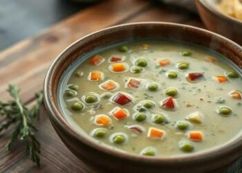 Sopa de ervilha seca com legumes: receita reconfortante que vai aquecer seu inverno