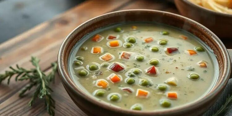 Sopa de ervilha seca com legumes: receita reconfortante que vai aquecer seu inverno