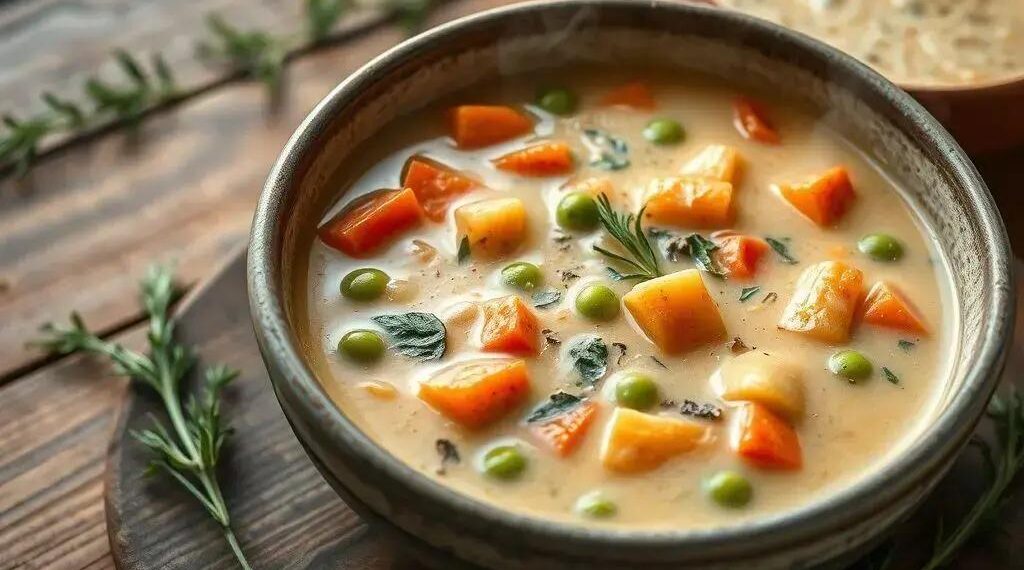 Sopa de inhame com legumes: receita que aquece o corpo e fortalece a imunidade