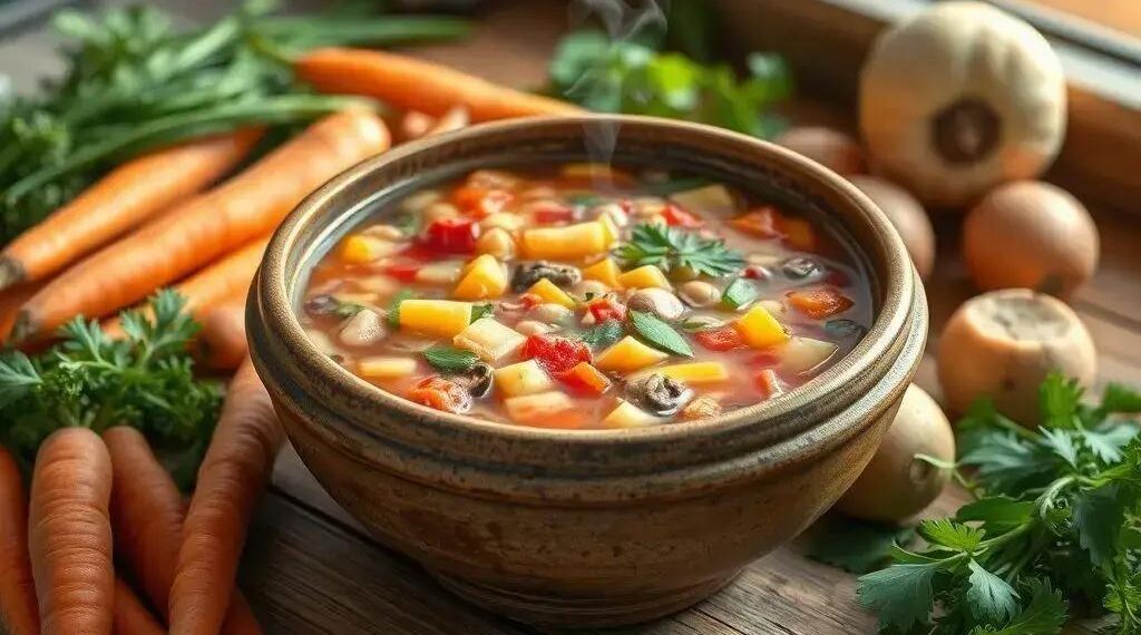 Sopa de legumes com feijão: receita nutritiva que aquece o corpo e a alma