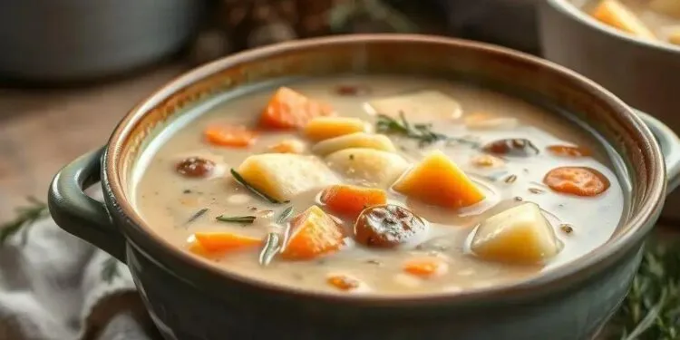 Sopa de legumes com mandioquinha: receita cremosa que aquece o coração