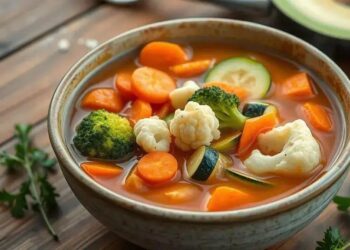 Sopa de legumes low carb: receita que aquece e emagrece em 30 minutos