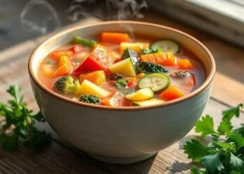 Sopa de legumes para dieta: receita que emagrece 3kg em 7 dias sem passar fome