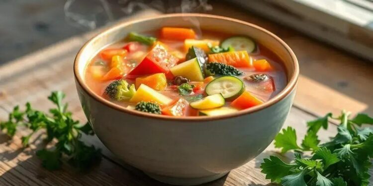 Sopa de legumes para dieta: receita que emagrece 3kg em 7 dias sem passar fome