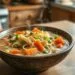 Sopa de macarrão com legumes: receita que aquece o coração em dias frios
