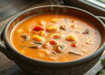 Sopa de mandioquinha com legumes: receita cremosa que aquece o coração