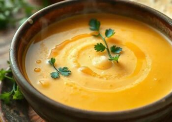 Sopa de mandioquinha cremosa: o segredo para um jantar reconfortante em 30 minutos