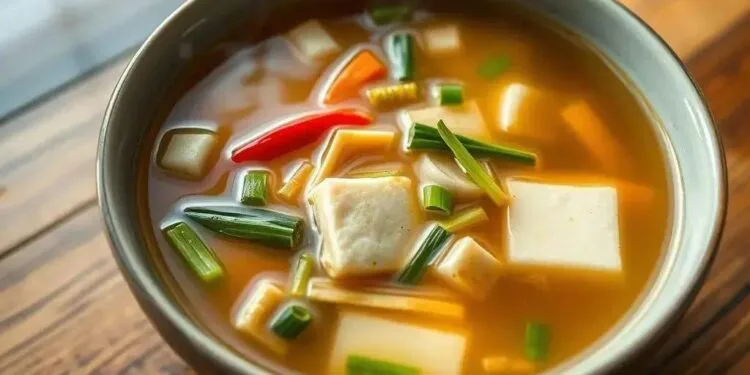 Sopa de missô com legumes: o segredo japonês para uma refeição saudável e rápida
