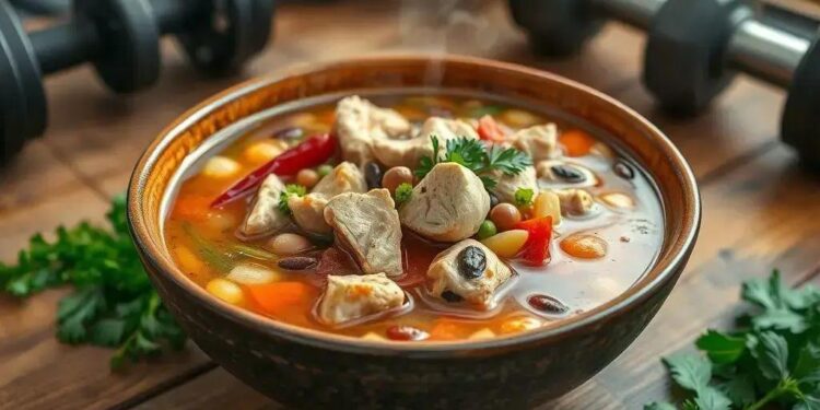 Sopa de músculos: o segredo para ganhar massa muscular de forma natural