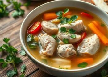 Sopa fitness de frango: receita que emagrece e fortalece o corpo