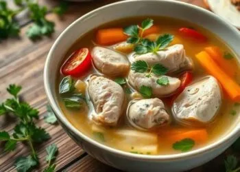 Sopa fitness de frango: receita que emagrece e fortalece o corpo