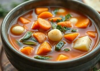 Sopa leve de legumes: receita simples que aquece o corpo e nutre a alma