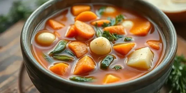 Sopa leve de legumes: receita simples que aquece o corpo e nutre a alma