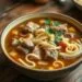 Sopa macarrao e carne: receita caseira que aquece o coração em dias frios