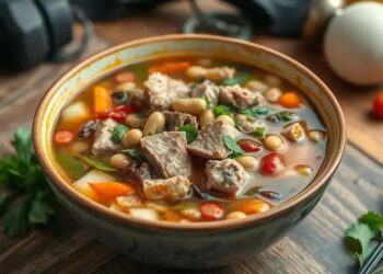 Sopa musculo: descubra como essa receita pode transformar sua recuperação muscular