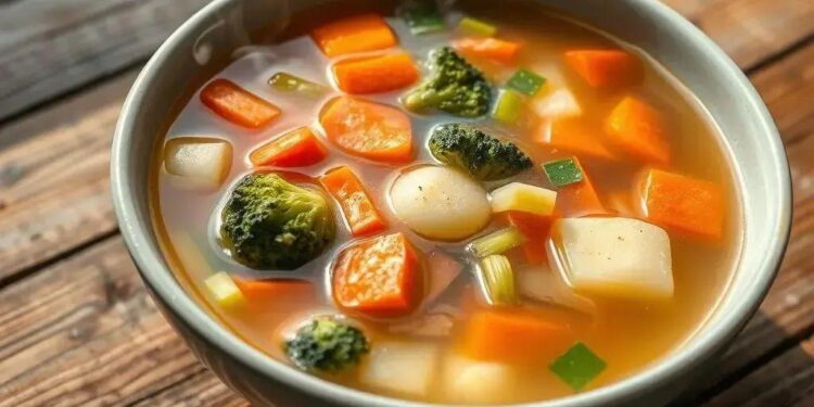 Sopa só de legumes: descubra como essa receita simples pode transformar sua saúde