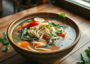 Sopas com macarrão: 5 receitas reconfortantes para dias frios