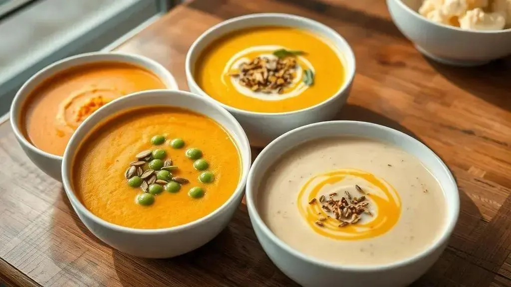 Sopas cremosas que conquistam qualquer paladar Sopas cremosas que conquistam qualquer paladar