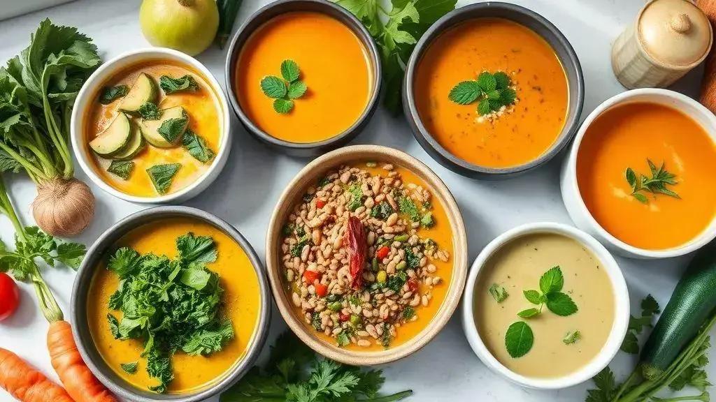 Sopas detox e receitas para o dia a dia