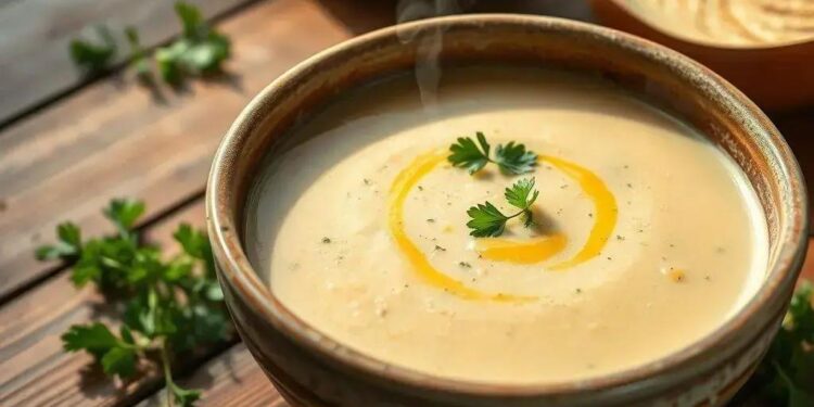 Sopinha de mandioca simples: o conforto caseiro que aquece o coração