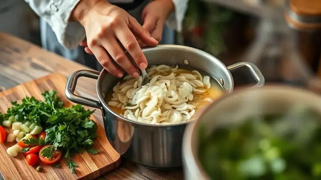 Técnicas de preparo para realçar o sabor