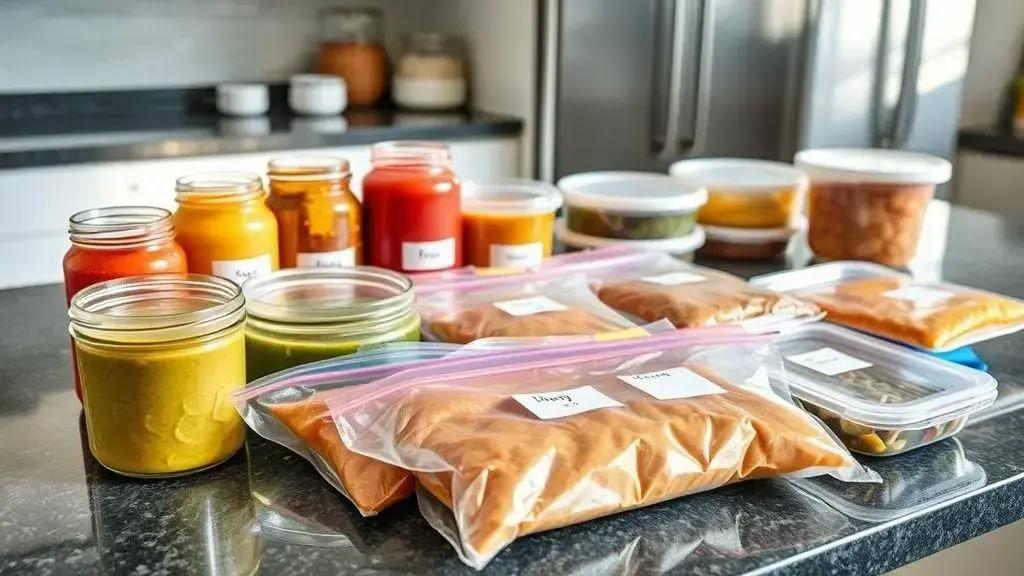 Técnicas para congelar e conservar suas sopas favoritas