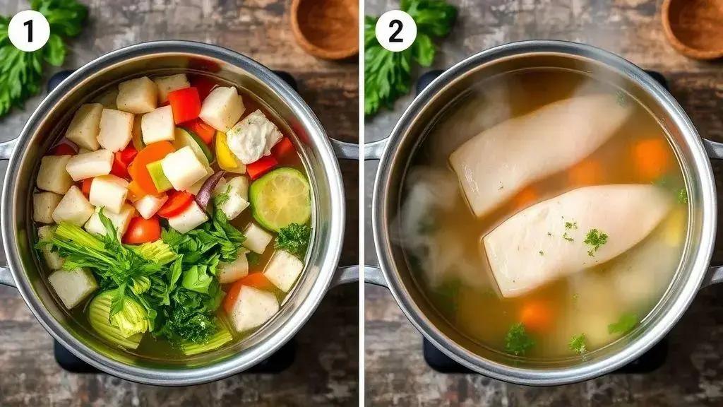 Tempo de cozimento ideal para cada ingrediente