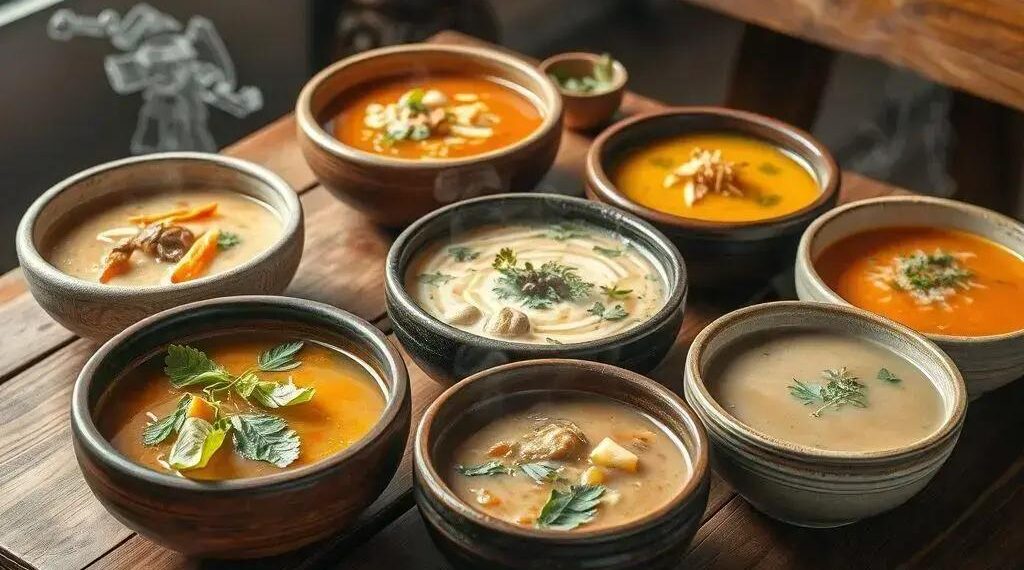 Tipos de sopas e caldos: descubra 5 receitas que vão transformar sua cozinha