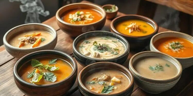 Tipos de sopas e caldos: descubra 5 receitas que vão transformar sua cozinha