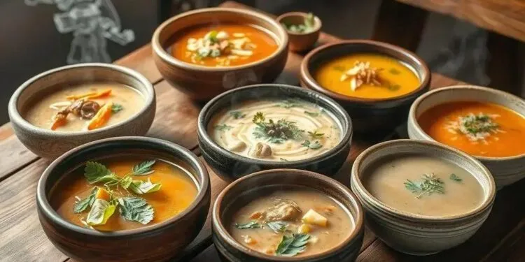 Tipos de sopas e caldos: descubra 5 receitas que vão transformar sua cozinha