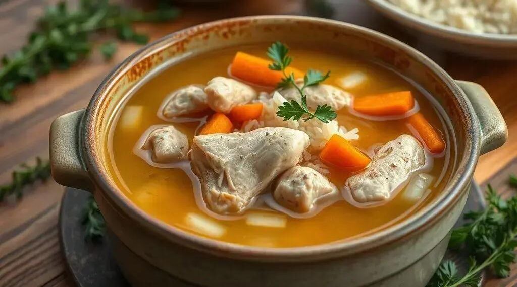 Tudo gostoso canja de galinha: receita que cura e conforta em minutos