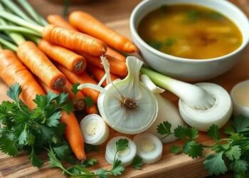 Verdura para la sopa: descubra os segredos para um caldo mais saboroso