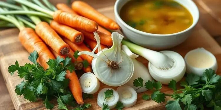 Verdura para la sopa: descubra os segredos para um caldo mais saboroso